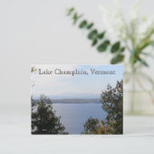 Carte Postale Lac Champlain, Vermont (Debout devant)