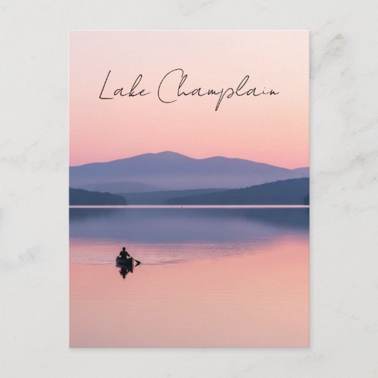 Carte Postale Lac Champlain Vermont Voyage (Devant)