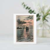 Carte Postale Lac Chautauqua, New York, Vintage (Debout devant)