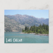 Carte Postale Lac Chelan, Washington Photo de voyage (Devant)