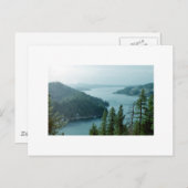 Carte Postale Lac Coeur d'Alene (Devant / Derrière)