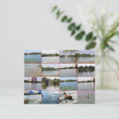 Carte postale Lac Collage (Debout devant)