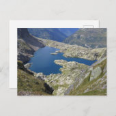 Carte Postale Lac Cornu Chamonix (Devant / Derrière)