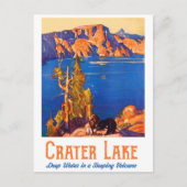 Carte Postale Lac Crater (Devant)