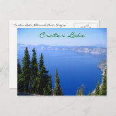 Carte Postale Lac Crater (Devant / Derrière)