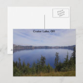 Carte Postale Lac crater, OU (Devant / Derrière)