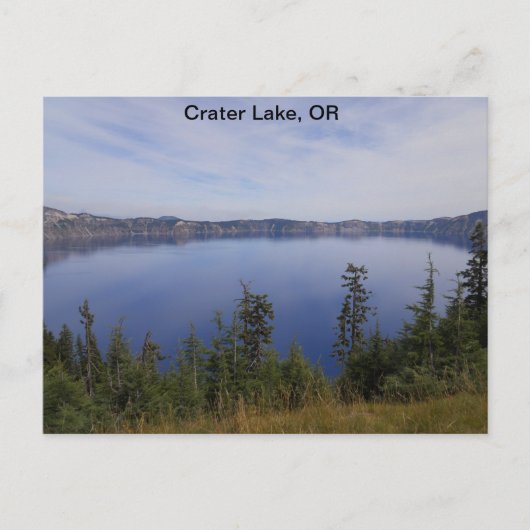Carte Postale Lac crater, OU (Devant)