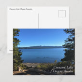 Carte Postale Lac Crescent (Devant / Derrière)