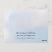 Carte Postale Lac Crescent Washington (Dos)