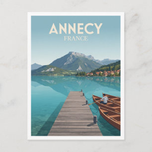 Carte Postale Lac d'Annecy France