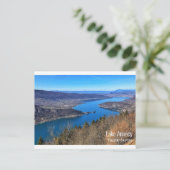 Carte Postale Lac d'Annecy, Haute-Savoie, Alpes françaises (Debout devant)