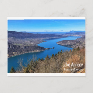 Carte Postale Lac d'Annecy, Haute-Savoie, Alpes françaises