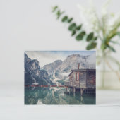 Carte Postale Lac de Braies (Debout devant)