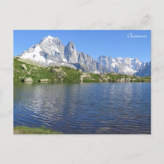 Carte Postale Lac de Cheserys Chamonix (Devant)