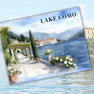 Carte Postale Lac de Côme Italie Vacances Europe Voyage Keepsaké