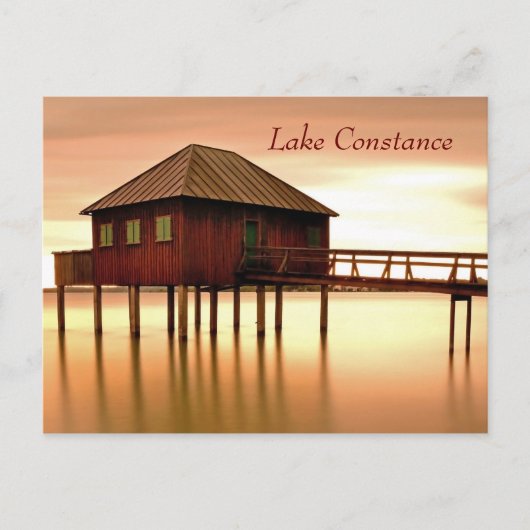 Carte Postale Lac de Constance près de Bregenz dans le Vorarlber (Devant)