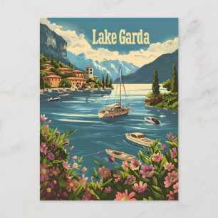 Carte Postale Lac de Garde Italie