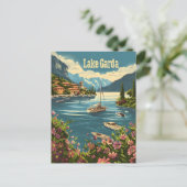 Carte Postale Lac de Garde Italie (Debout devant)