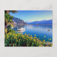 Lac de Genève à Montreux, Vaud, Suisse