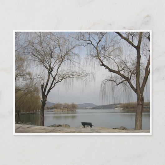 Carte Postale lac de Kunming Pékin (Devant)