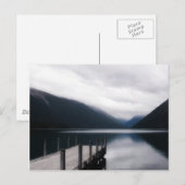 Carte Postale Lac de Nouvelle-Zélande (Devant / Derrière)