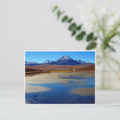 Carte Postale lac de volcan (Debout devant)