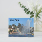 Carte Postale Lac d'Echo Park (Debout devant)