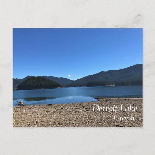 Carte Postale Lac Detroit, Oregon (Devant)