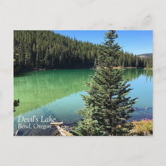 Carte Postale Lac Devil (Devant)