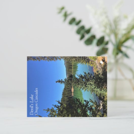 Carte Postale Lac Devil, Oregon (Debout devant)