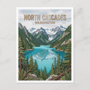 Carte Postale Lac Diablo Newhalem Washington