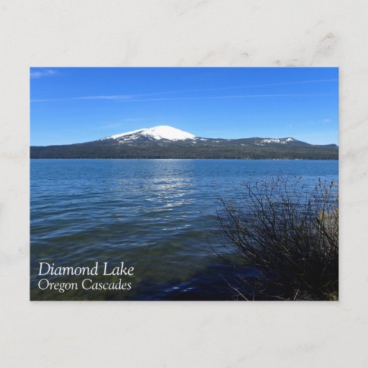 Carte Postale Lac Diamond, Oregon (Devant)