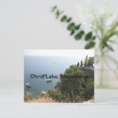 Carte Postale Lac d'Ohrid, Macédoine (Debout devant)