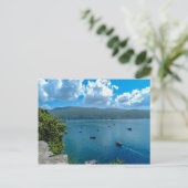 Carte Postale Lac d'Ohrid, Macédoine du Nord (Debout devant)