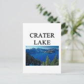 Carte Postale lac du cratère (Debout devant)