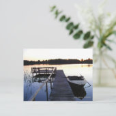 Carte Postale Lac du soir (Debout devant)