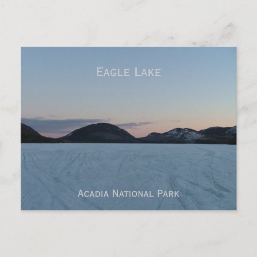 Carte Postale Lac Eagle (Devant)