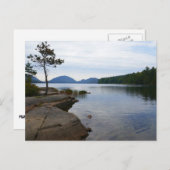 Carte Postale Lac Eagle au parc national Acadia (Devant / Derrière)