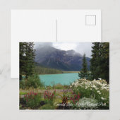 Carte Postale Lac Emerald (Devant / Derrière)