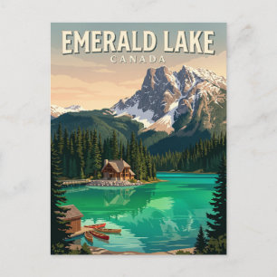 Carte Postale Lac Emerald Canada