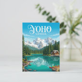 Carte Postale Lac Emerald Canada (Debout devant)