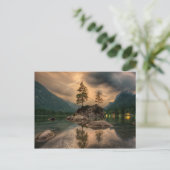 Carte Postale Lac et lumières (Debout devant)