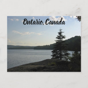 Carte Postale Lac - été - voyage - Ontario - canada