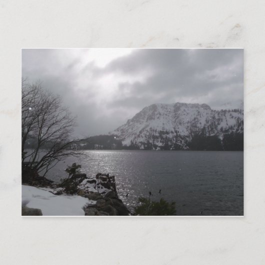 Carte Postale Lac Fallen Leaf (Devant)