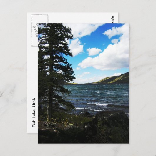 Carte Postale Lac Fish, Utah (Devant / Derrière)