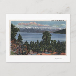 Carte Postale Lac Flathead, Montana