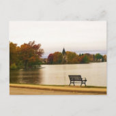 Carte Postale Lac Fowler en automne, WI (Devant)