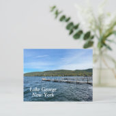 Carte Postale Lac George New York (Debout devant)
