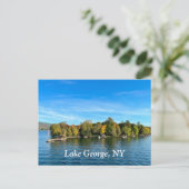 Carte Postale Lac George New York (Debout devant)