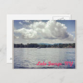 Carte Postale Lac George, NY (Devant / Derrière)